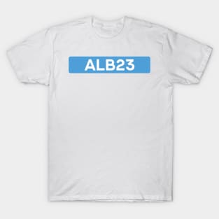 Alexander Albon 23 - Driver Tag #3 T-Shirt